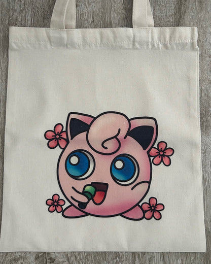 Pinky Puff Tote Bag