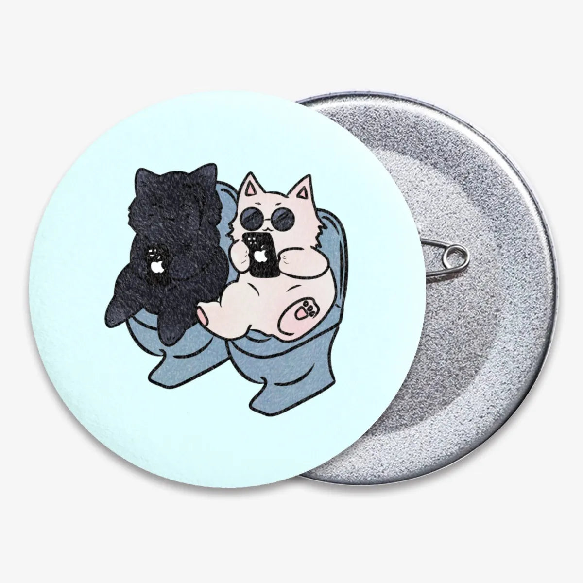 Jujutsu Kaisen: SatoSugu Cats Fluffy Pin