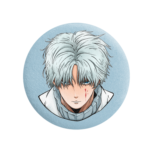 Silent Threat Fluffy Pin