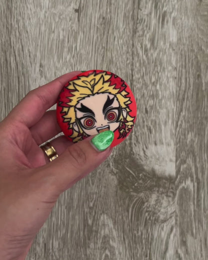 Demon Slayer: Rengoku Fluffy Pin